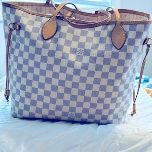 Louis Vuitton Neverfull MM Damier Azur